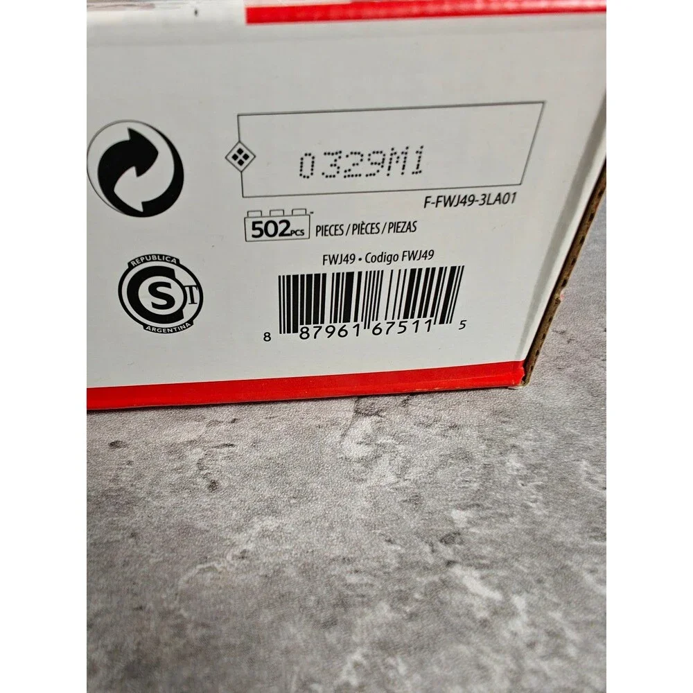 Mega Construx Pokemon Lapras 2018 Sealed 502 Pieces FWJ49